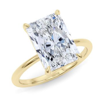 Radiant Cut Diamond Ring 