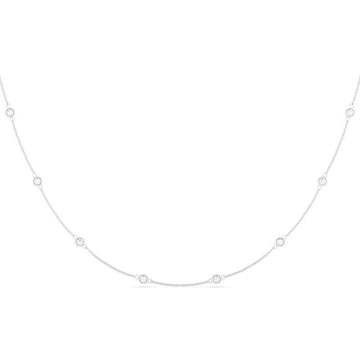 Distance Diamond Chain Necklace 