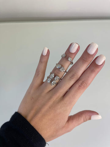 Toi Et Moi Pear & Radiant Diamond Ring 