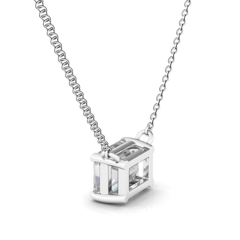 Emerald Diamond Necklace - HauteCarat