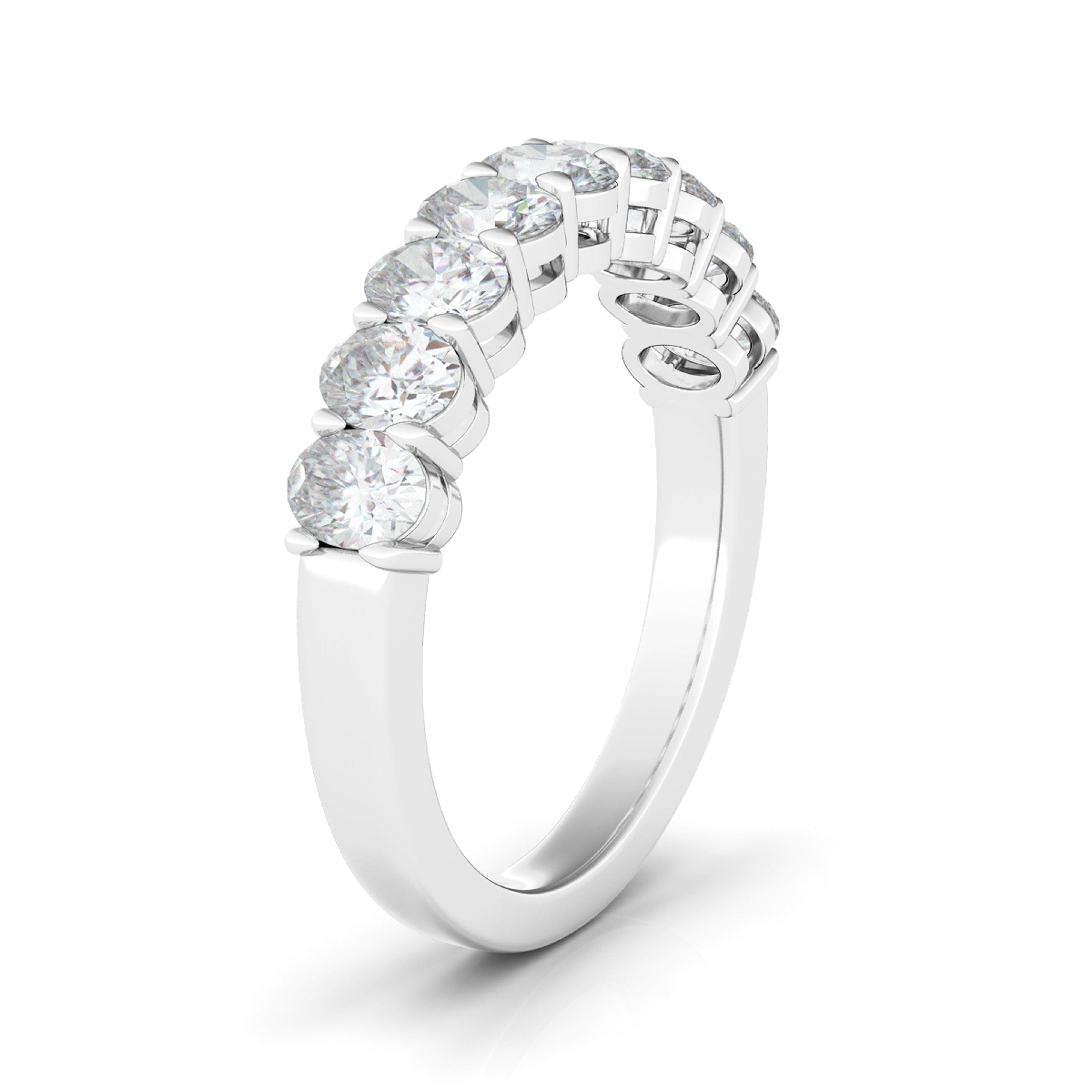 The Simplified Gold Diamond Eternity Ring
