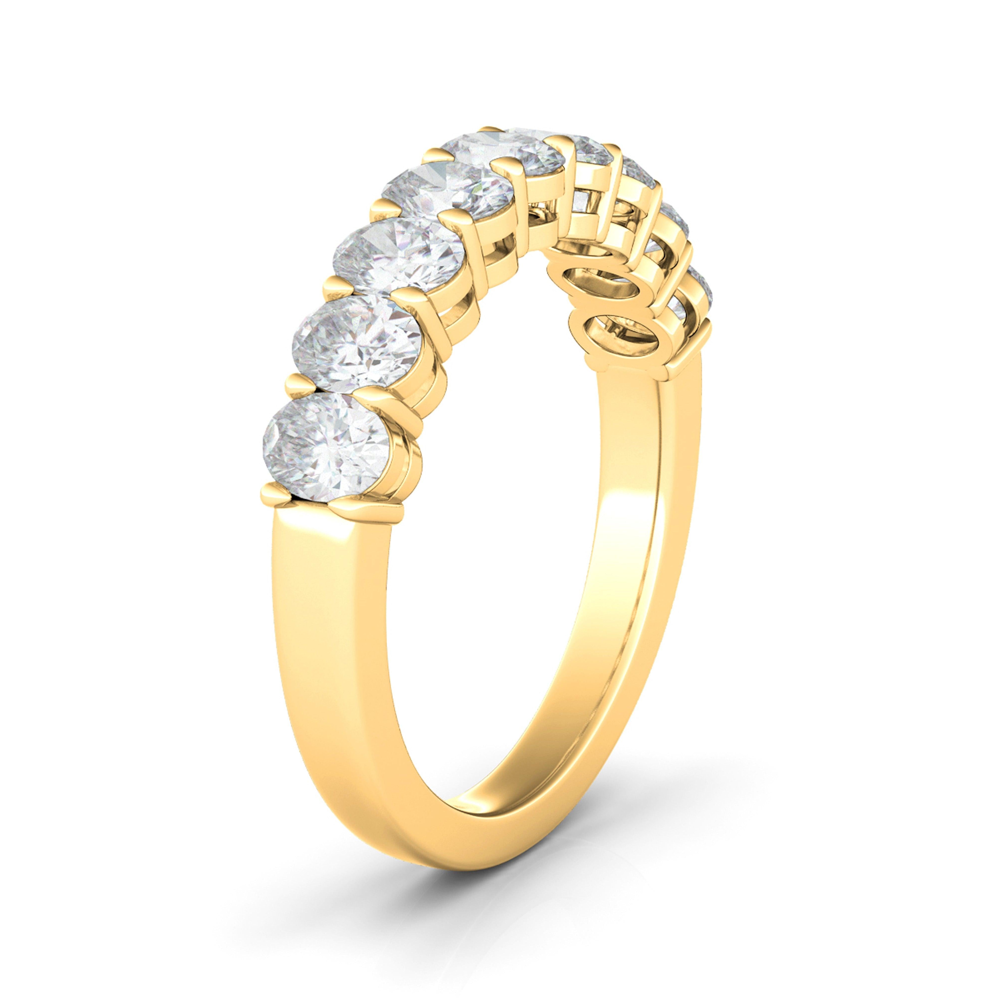 Buy Stunning Yellow Gold and Diamond Ring Online | ORRA