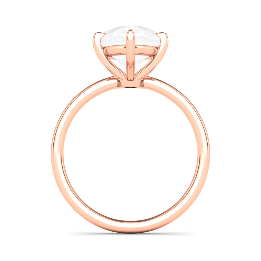 Pear Cut Diamond Ring