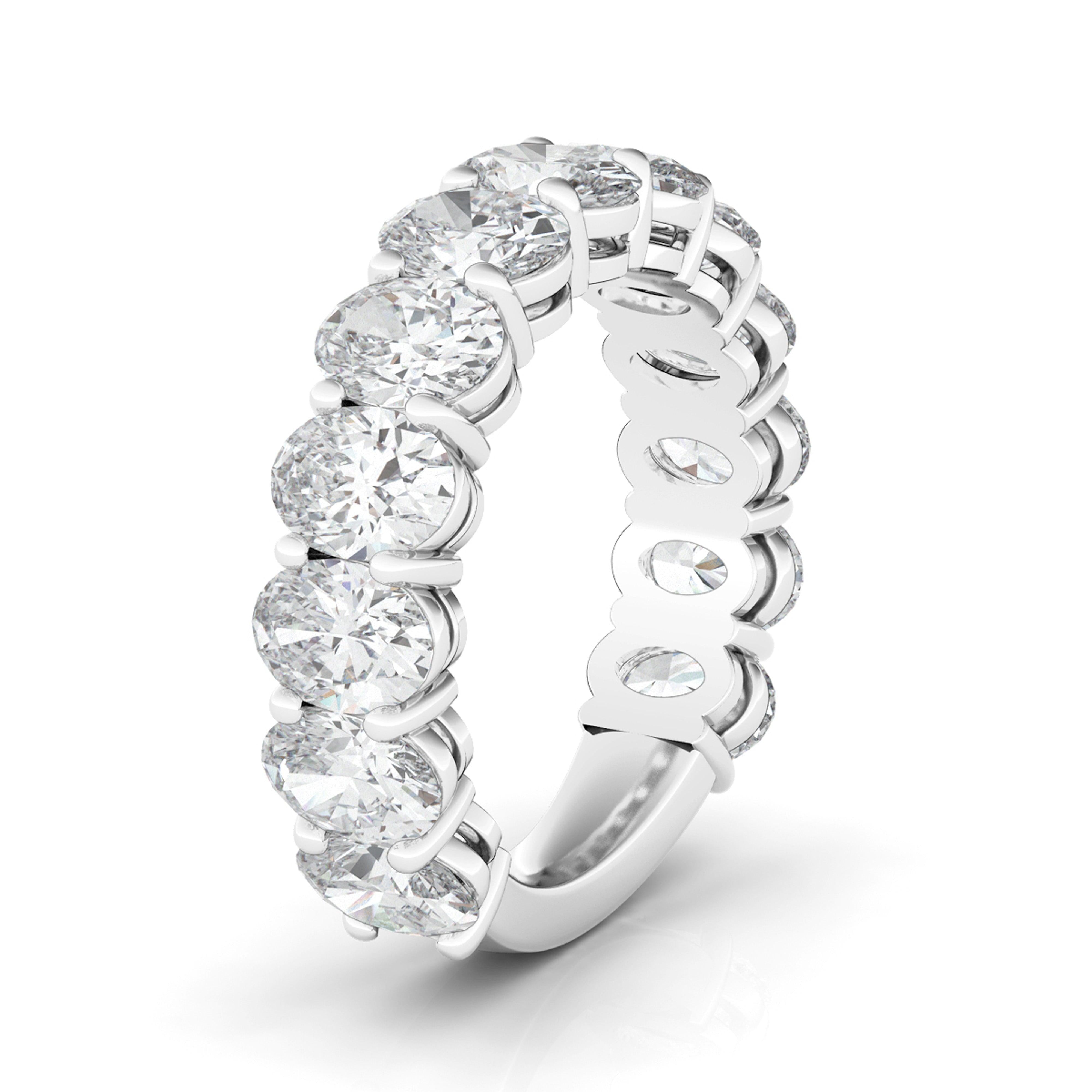 Round Diamond Engagement Ring, Eternity Band - Nathan Alan Jewelers