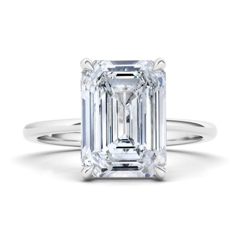 Emerald Cut Diamond Ring - HauteCarat